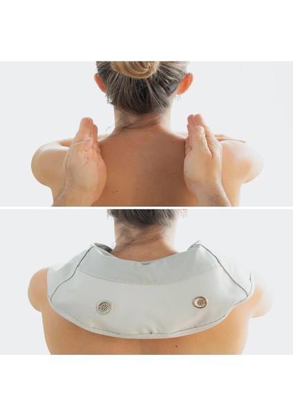 ERG-716 Tapping Dijital Vurmalı Isıtmalı Boyun, Omuz, Sırt Masaj Aleti