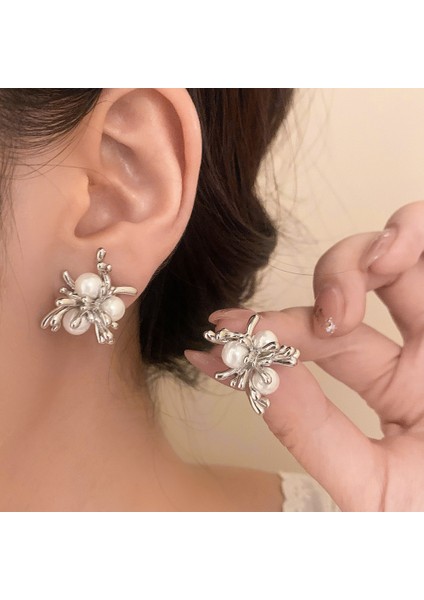 Niş Mizaç Küpe Trendi Banliyö Küpeleri Ile Yüz (Yurt Dışından) modelleri