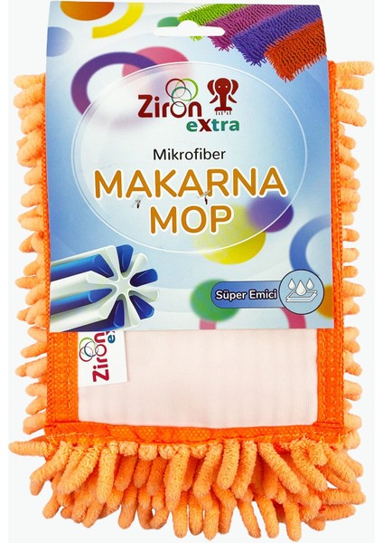 Elite Extra Makarna Mop 40CM Turuncu 1 Adet