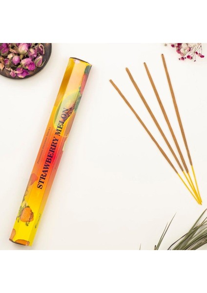 Elite Çilek & Kavun Aromalı Premium Çubuk Tütsü 1 Adet