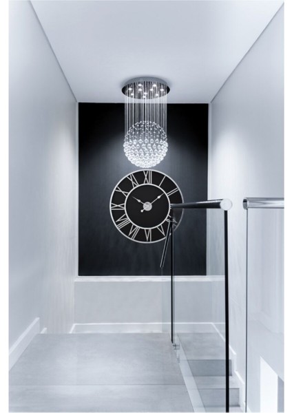 Saat 2688 Sb Ultima Ferforje 76 Cm. Mat Siyah Z Duvar Saati fiyatları