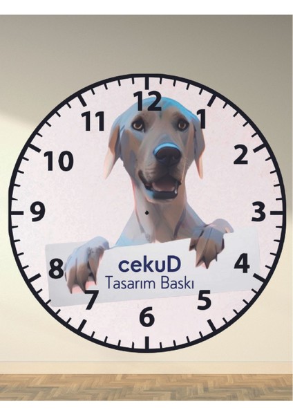 Kişiye Özel Adf Malzemeli 20 cm Yuvarlak Duvar Saati - Modern Tasarım fiyatları