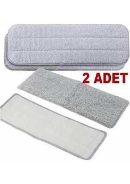 Elite Sihirli Tablet Mop 2 Adet Orijinal Paspas Yedeği Microfiber 32X12 Mükemmel Silici Yedek Mob Paspası 1 Adet