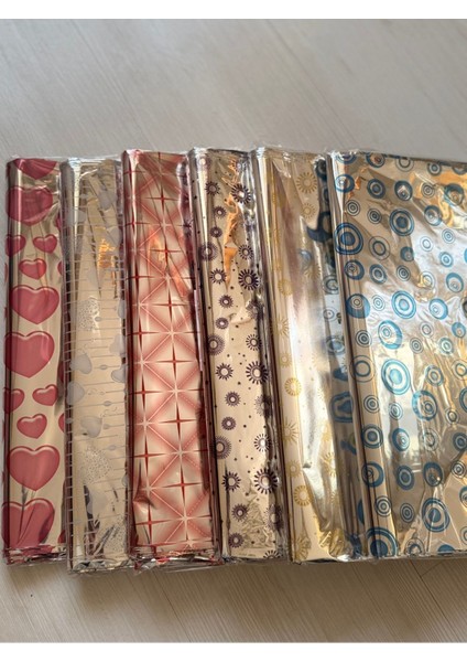 Elite Hediye Paketi Metalize Poşet Kendinden Bantlı Yapışkanlı 25X35 cm 50’li 1 Adet