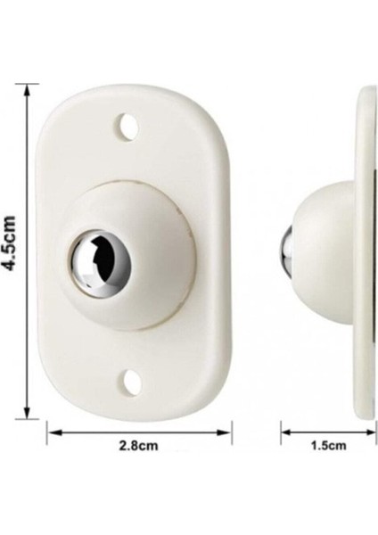 Elite Pratik 4lü 360 Derece Döner Tekerlek Bilyeli Eşya Kaydırma Aparatı Yapışkanlı Kolay Taşıma Bilyeler 1 Adet modelleri