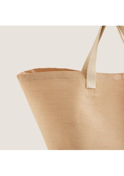 Elite Malina Canvas Çamaşır Çantası 36X50 cm Natural 1 Adet