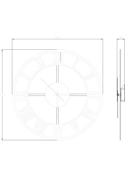 Duvar Saati Roma Rakamlı Minimal Klasik Duvar Saati Dekoratif Duvar Saati Lazer Kesim Duvar Saati Ç fiyatları