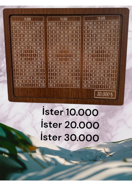 Parabox -30.000 Tlkumbara, Para Biriktirme Kutusu 1 Adet