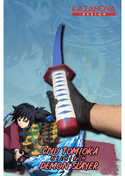 Giyu Tomioka Demon Slayer Katlanabilir Katana (98 Cm) Gerçek Boy 1 Adet fiyatları