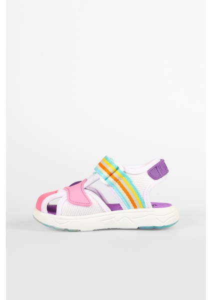 Flow Iı Hafif Kız Okul Öncesi Beyaz/pembe Sandalet modelleri