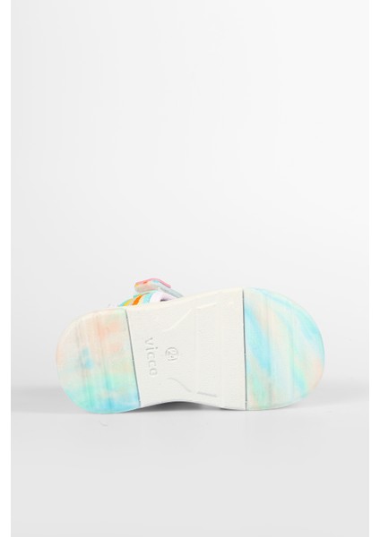 Flow Iı Hafif Kız Okul Öncesi Beyaz/pembe Sandalet