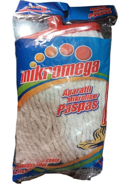 Elite Mikro Mega Geniş Mop Pamuklu Püskül Islak Paspas Ucu 1 Adet