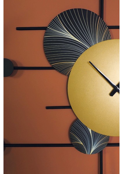 Dynamic Time - Sessiz Metal Duvar Saati - Modern Ev Ofis Dekorasyonları - Duvar Saatleri - APS139 modelleri