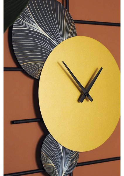 Dynamic Time - Sessiz Metal Duvar Saati - Modern Ev Ofis Dekorasyonları - Duvar Saatleri - APS139 fırsatları