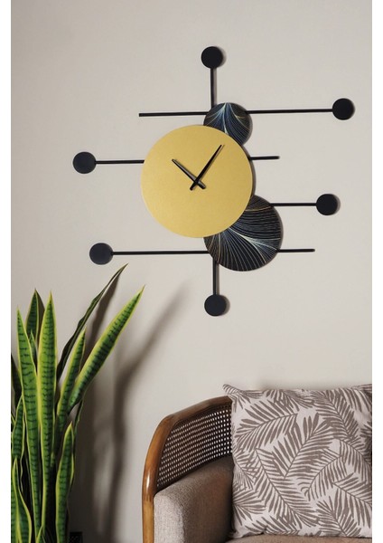 Dynamic Time - Sessiz Metal Duvar Saati - Modern Ev Ofis Dekorasyonları - Duvar Saatleri - APS139 indirimleri