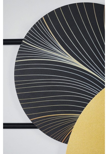 Dynamic Time - Sessiz Metal Duvar Saati - Modern Ev Ofis Dekorasyonları - Duvar Saatleri - APS139