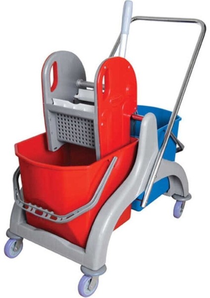 Elite Ceymop Professional Çift Kovalı Presli Temizlik Arabası 1 Adet