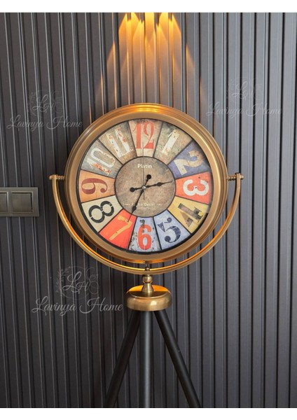 150 cm Eskitme Metal Ayaklı Tripod Saat fiyatları