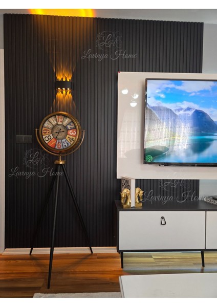 150 cm Eskitme Metal Ayaklı Tripod Saat modelleri