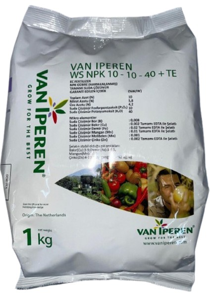 Van Iperen Ws Nkp 10-10-40+Te Gübre