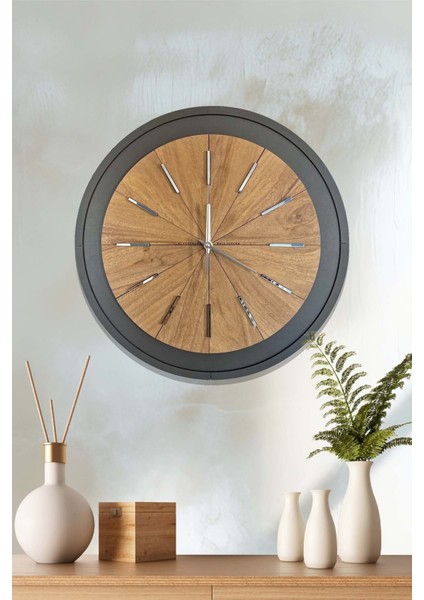 Iskandinav Style Özel Tasarım Duvar Saati - 40X40 cm fiyatları