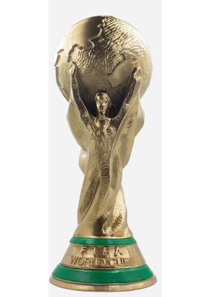 Isminize Özel Ballon D'or ve Dünya Kupası 15 cm Set Futbol Hediye Doğum Günü 1 Adet fiyatları