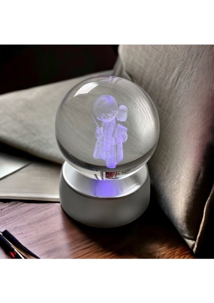 Elite 3D Harry Potter Cam Işıklı Küre-Dekoratif-Masa Süsü 1 Adet