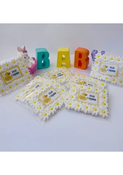 Kokulutaş Papatya Çerçeve Magnet,doğum Günü,1 Yaş,baby Shower,mevlüt(15 Adet) 1 Adet fiyatları