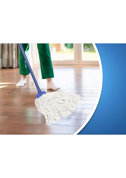 Elite Geniş Uçlu Ipli Tüm Vidalı Saplara Uygun Mop Ucu 1 Adet