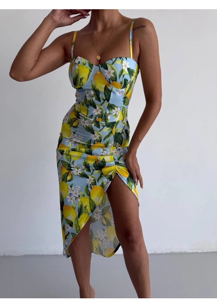 Evans Gloplu Midi Elbise fiyatları