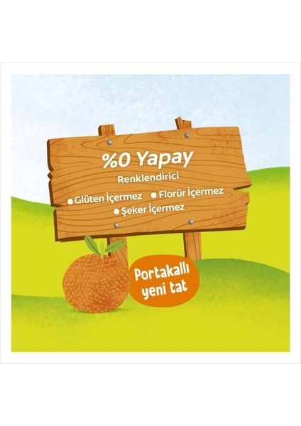 Nessiworld Colgate Kids Portakal Aromalı Florürsüz Diş Macunu 3-5 Yaş 60 ml