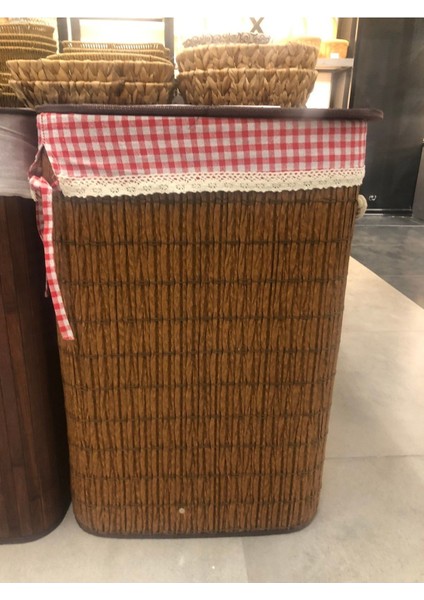 Elite Rattan Katlanabilir Dikdörtgen Çamaşır Sepeti 1 Adet fiyatları