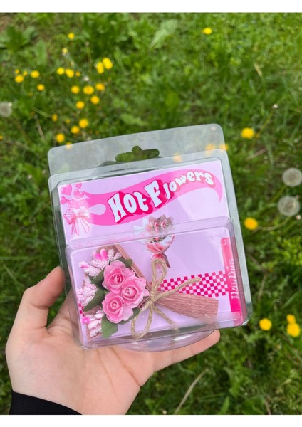 Hot Flowers Fleurs Love Buket Çiçek Koleksiyon Parça Kişiye Özel Sevgiliye Hediye Sonsuzluk Çiçeği 1 Adet