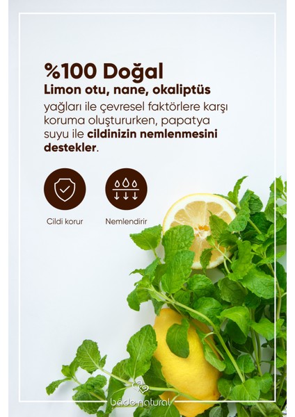 Limon Otu Koruyucu Vücut Spreyi 100 ml