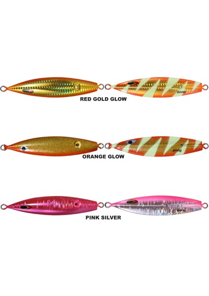 Pıne Jıg 200GR Red Gold Glow fiyatları