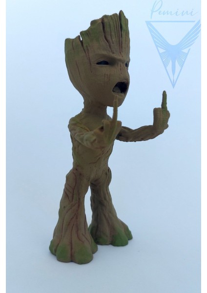 Marvel Angry Groot Figür Comics 15CM 1 Adet modelleri