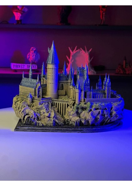 Harry Potter Hogwarts Şatosu, Cadılık ve Büyücülük Okulu | Koleksiyonluk Hediyelik Figür 1 Adet