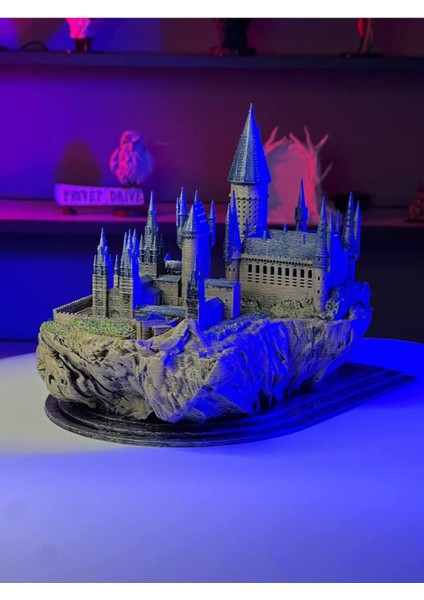 Harry Potter Hogwarts Şatosu, Cadılık ve Büyücülük Okulu | Koleksiyonluk Hediyelik Figür 1 Adet