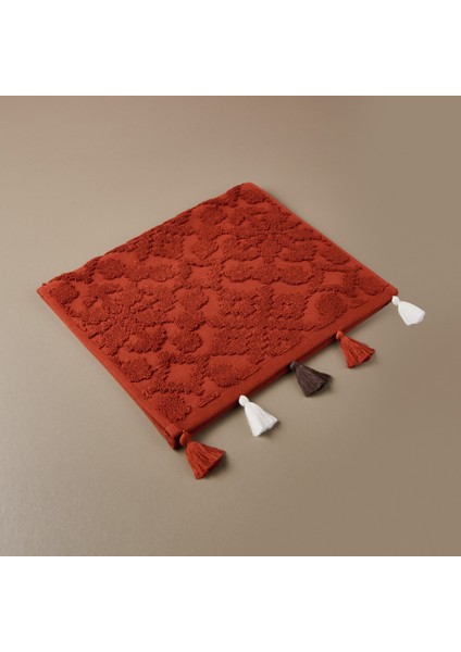 Soft Earthy Hues Juan El Havlusu - Bordo - 30X50 cm