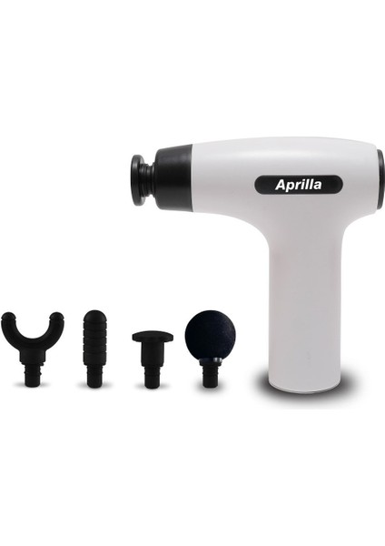 AFM-2893 Şarjlı Sporcu Masaj Aleti Beyaz