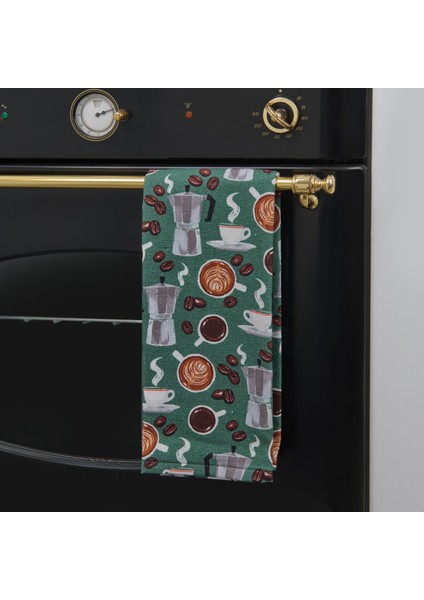 Soft Dapur Mutfak Havlusu - Yeşil - 40X66 cm