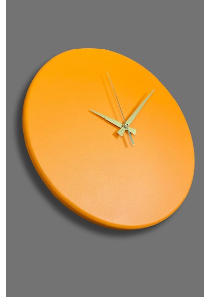 Round Model Bohem Dekoratif Metal Sıvama Akar Sessiz Mekanizmalı Duvar Saati (40*40 Cm) modelleri