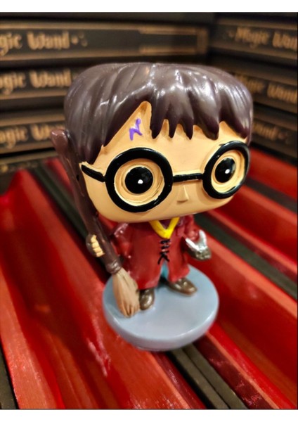 Harry Potter Metal Çekirdekli Asa ve Biblo 1 Adet fiyatları