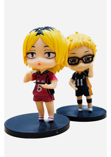 Figür Anime Haikyuu Kei Tsukishima Kozume Kenma Action Figür 10 cm Ikili Set 1 Adet fiyatları