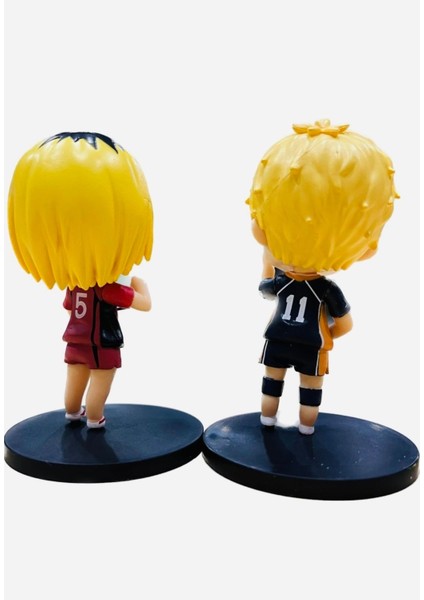 Figür Anime Haikyuu Kei Tsukishima Kozume Kenma Action Figür 10 cm Ikili Set 1 Adet fırsatları
