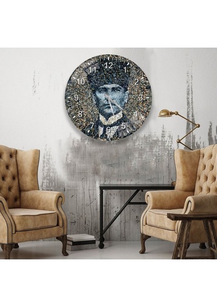 Atatürk Cam Saat - 60 cm modelleri