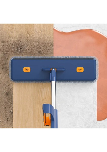 Elite Kendinden Sıkmalı Kova Mop Set Katlanabilir Kova 1 Yedek Bez 1 Adet