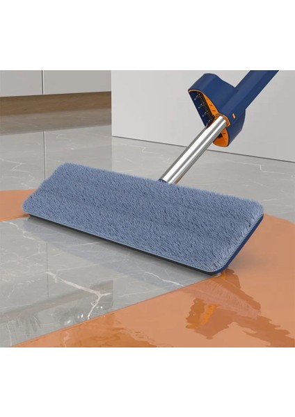 Elite Kendinden Sıkmalı Kova Mop Set Katlanabilir Kova 1 Yedek Bez 1 Adet