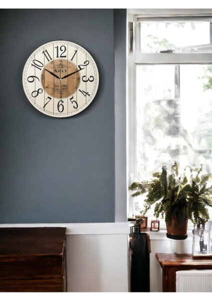 Exclucive Bombeli Cam Serisi Modern Desenli Sessiz Akar Duvar Saati 30 cm modelleri