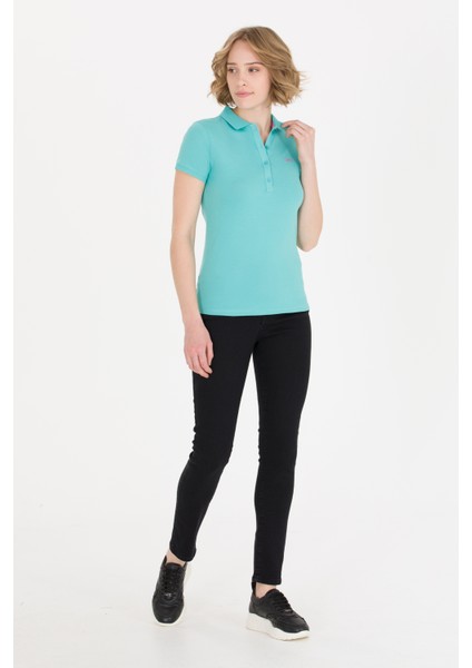 Kadın Mint Tişört Basic 50266348-VR090
